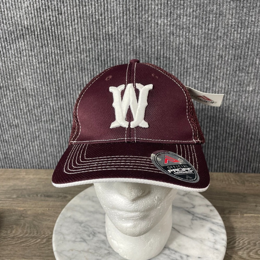 Official Pacific Headwear Hat Cap Purple Strapback W Embroidered Pro Model NWT